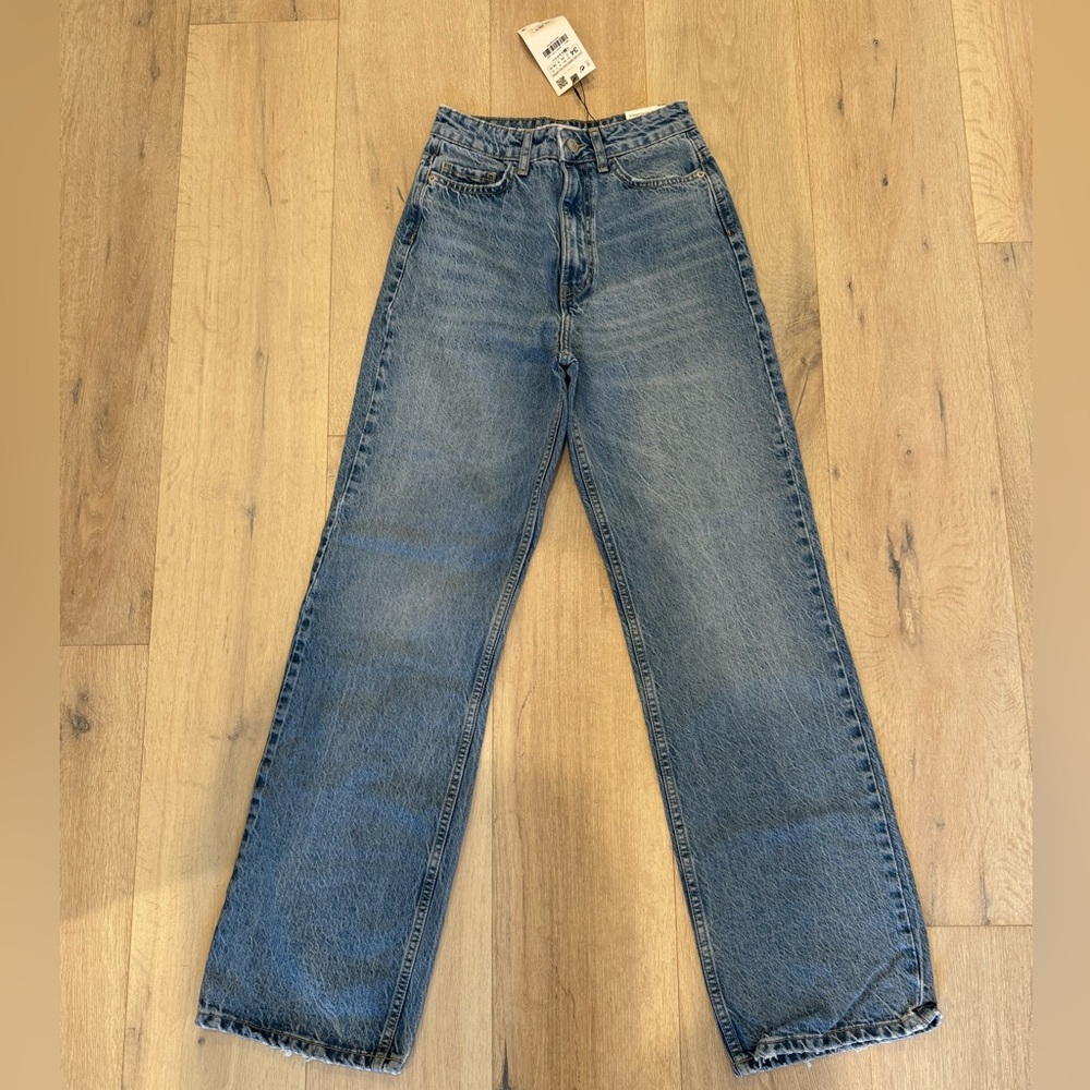 Zara Straight Full Length sz 2 NWT